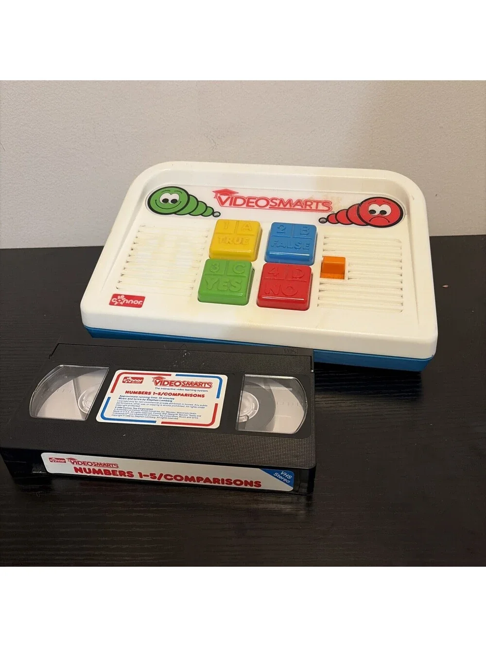 Vtech Educational Electronics 1986 Video Smarts-UNSURE Of Working Toy Kids VCR